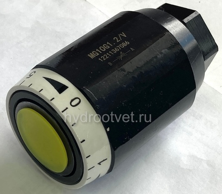 MG10G1.2/V - Дроссель трубного монтажа Ду10 резьба G1/2, обратный клапан - нет