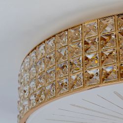 Citilux Портал CL324182 Люстра хрустальная Золото