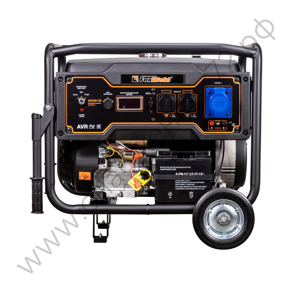 Бензиновый генератор FoxWeld Expert G9500 EW