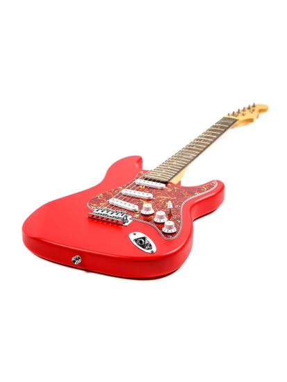 Электрогитара Fabio ST100 MATT RD КОМПЛЕКТ