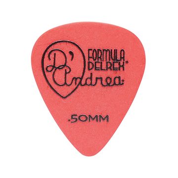 Медиаторы, 12шт, делрин, 0.50мм, стандартные, D'Andrea TPD351-050TH Formula Delrex