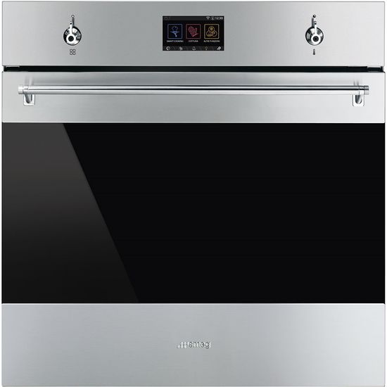Электрический духовой шкаф Smeg SF6303TPX