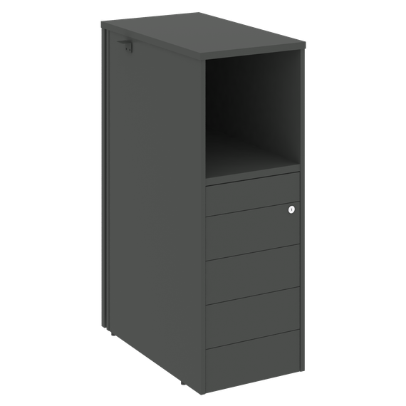 Оникс Тумба 5 ящиков TIP-ON завершающая, правая O.R-TV-5 TIP (R)  436*767*1185