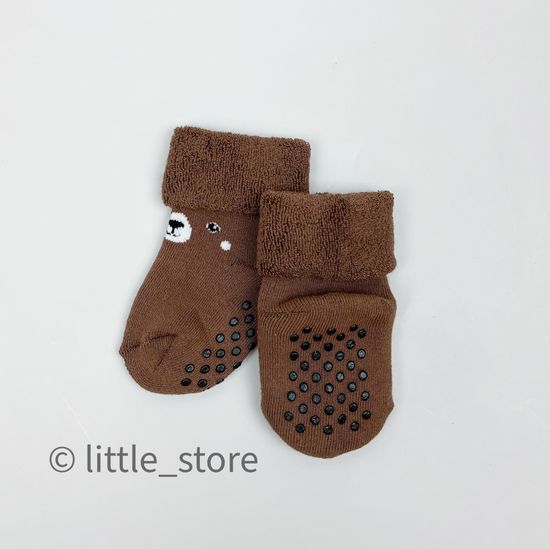 Носочки махровые "Медвежата" со стоперами
