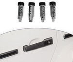 Замки для дверей с логотипом "G" для Mercedes Benz G class W465 G450 G500 G550 G63 2025+ Гелик Гелентваген