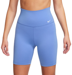 Женские Шорты теннисные Nike Dri-Fit High-Rise 7in Shorts - polar/white