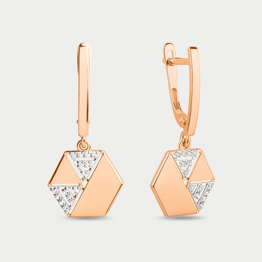 Серьги золотые