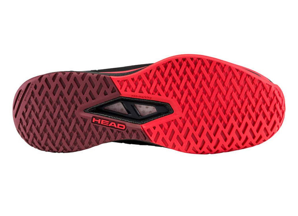 Мужские теннисные кроссовки Head Endure Pro - black/red