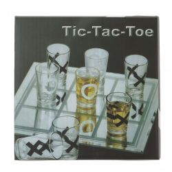 GAEM Игра настольная (питейная) "Крестики-нолики", L15 W4 H15 см