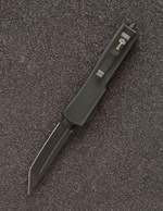 Автоматический складной нож SteelBro UTX-70 T/E Tanto Black 149-1BK (черный-черный) фронталка/выкидуха