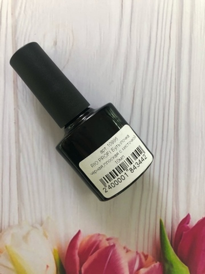 Rio Profi Бутылочка черная с кисточкой 10 мл