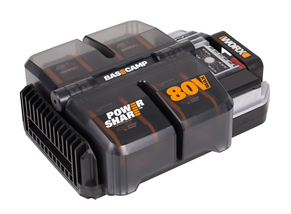 Газонокосилка аккумуляторная самоходная WORX WG761E 80В 51см
