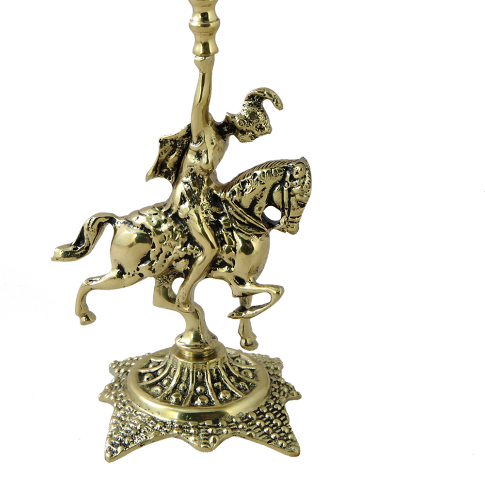 Bello De Bronze Каминные часы с канделябрами "Коша"