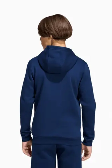 Кофта adidas Entrada 26 Sweat Full-Zip Junior - темно-синий