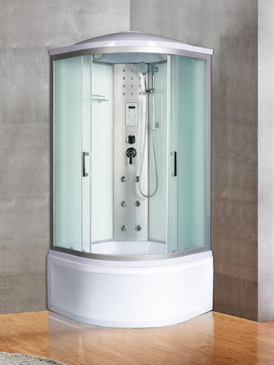 Душевая кабина RIVER DUNAY XL   80/43 MT  80x80x230 10000006202 Универсальная Четверть круга