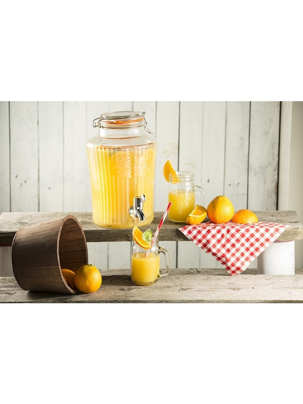 Диспенсер для напитков Vintage 5 л Kilner K_0025.407V