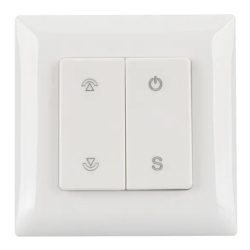 Панель SMART-P46-DIM-P-SUF (3V, 1 зона, Knob, 2.4G) (Arlight, Пластик) 028300