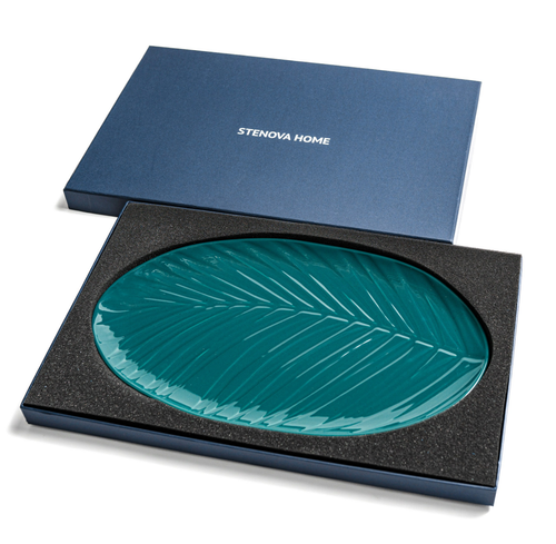 Блюдо сервировочное Bali (зеленый)