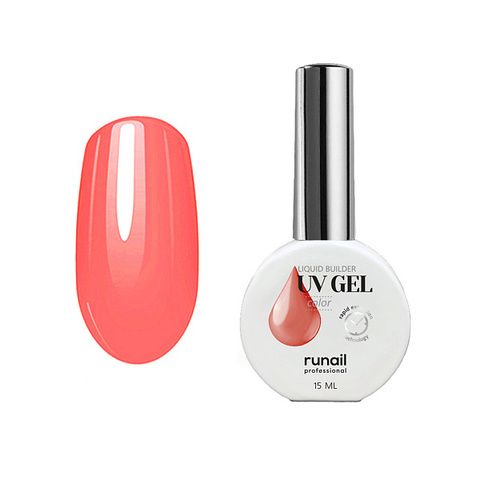 RuNail Professional UV Gel 15 ml Красный 5387