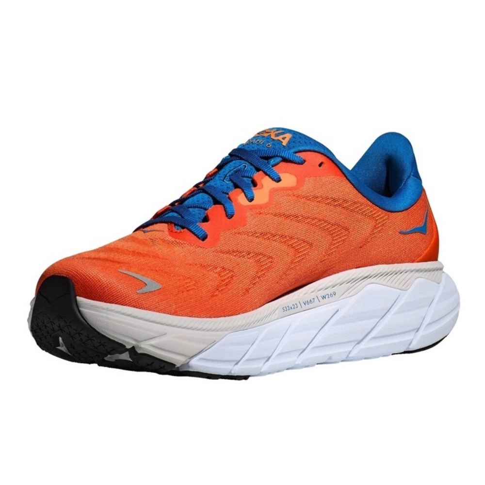 Кроссовки мужские HOKA M ARAHI 6 Vibrant Orange / Coastal Sky
