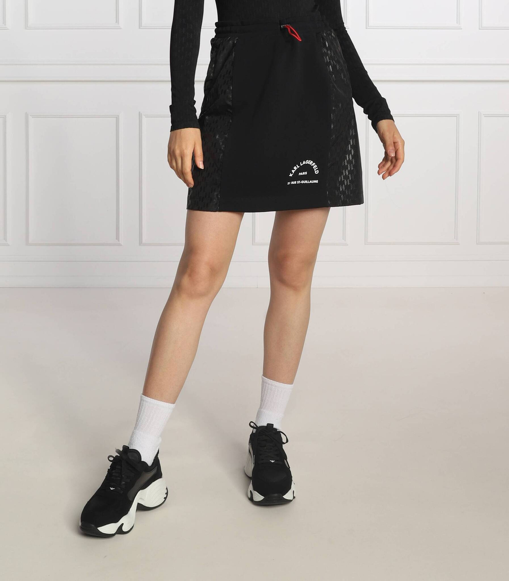 юбка Karl Lagerfeld - черный(225W1253)