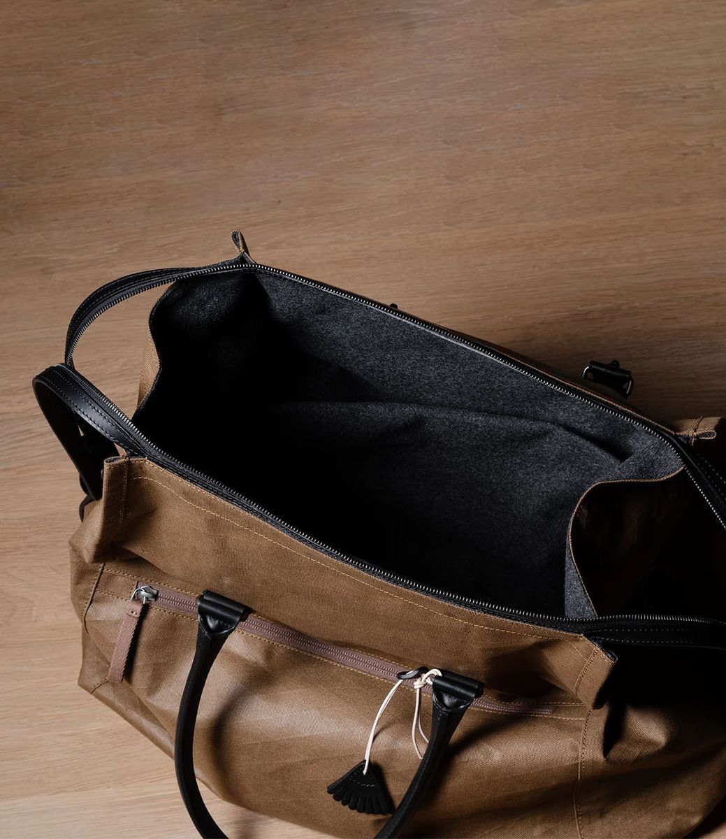 Hard Graft House Holdall Brownish — дорожная сумка