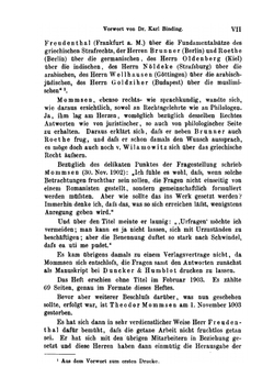 Zum Ältesten Strafrecht Der Kulturvölker. Fragen Zur Rechtsvergleichung | Th. Mommsen