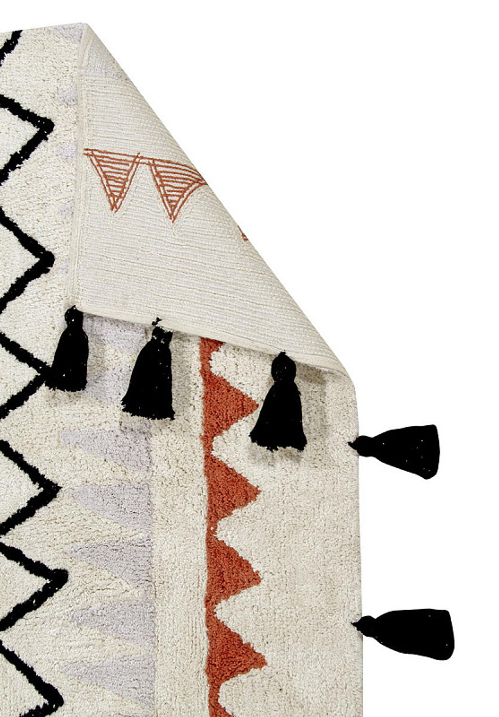 Ковер Lorena Canals Ацтекский Azteca Natura терракотовый 120х160 см