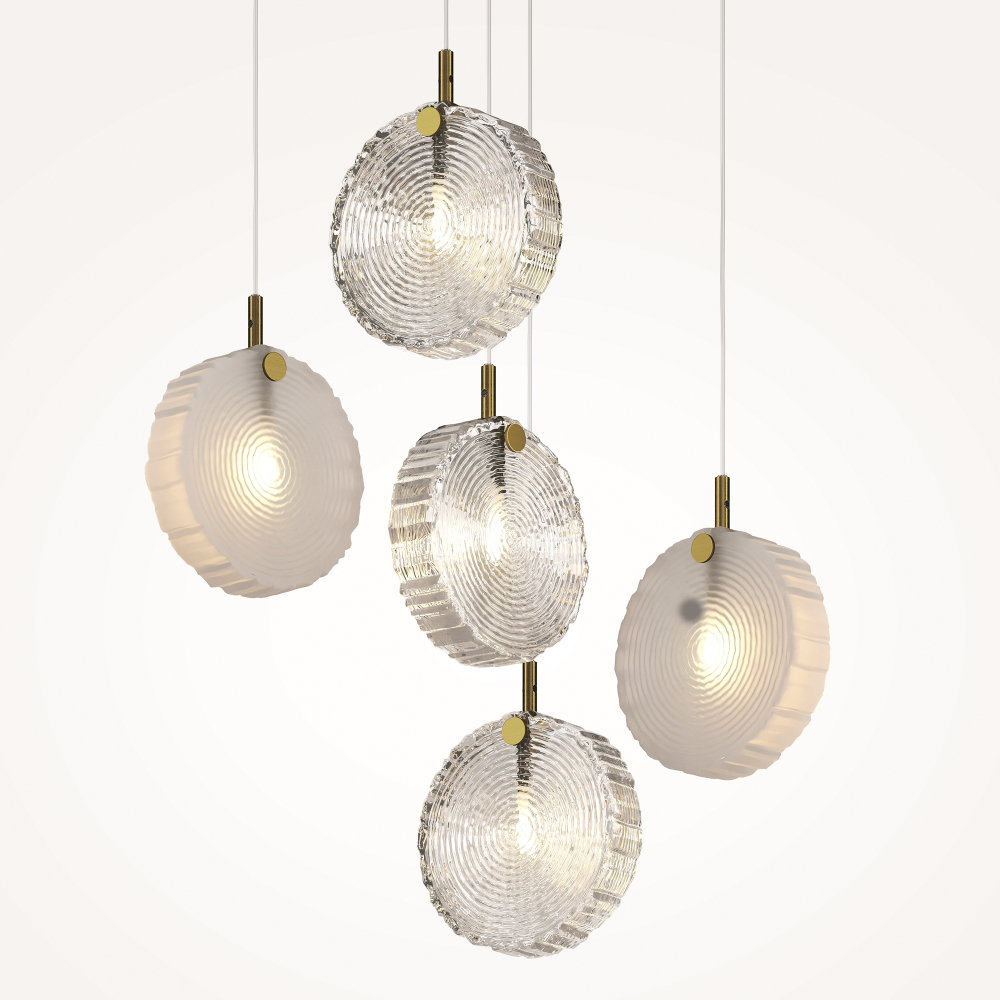 Подвесной светильник Maytoni Frozen MOD254PL-05BS