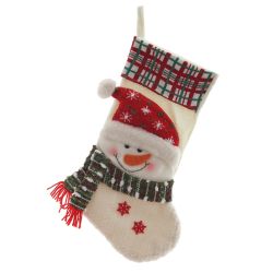 GAEM Носок для подарков "Снеговик", L25 W7 H49 см, 2в.
