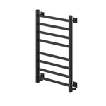 Полотенцесушитель MIXLINE TRIUMPH  80х50 (таймер, 415 Вт, 8 перекладин) электрический ЧЕРНЫЙ