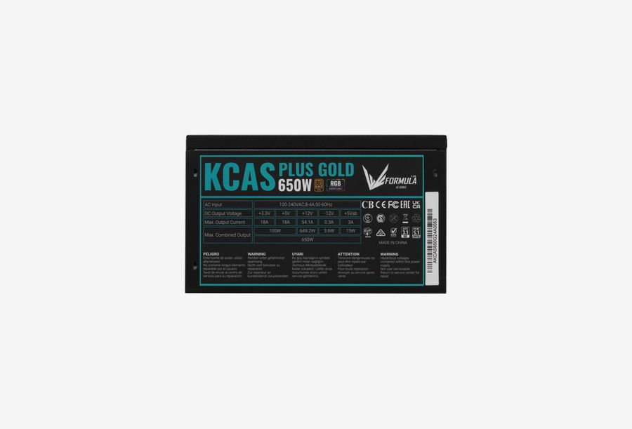 KCAS PLUS 650G_0426709110342