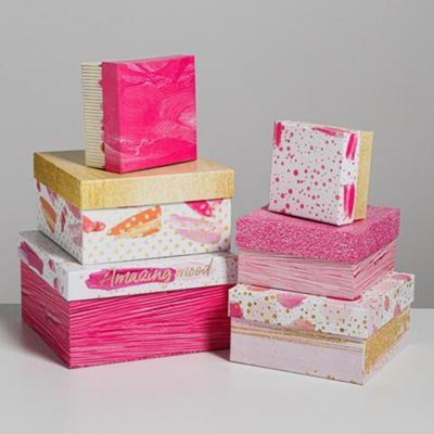 Подарочных коробка  Мазки