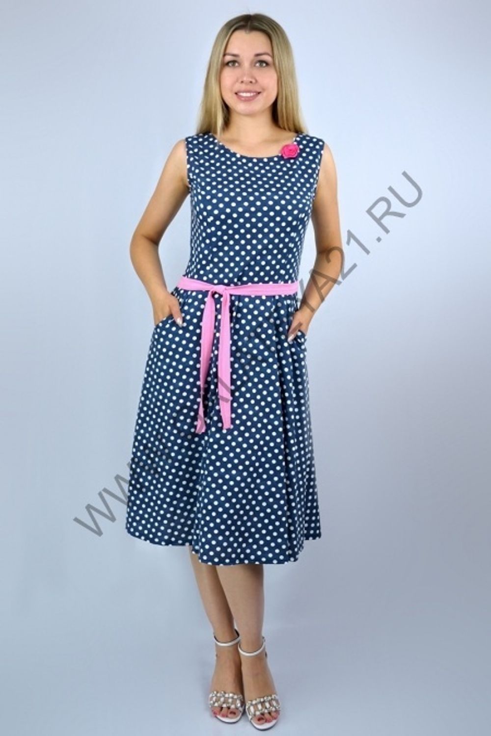 С-219 /Платье из 100% хлопка