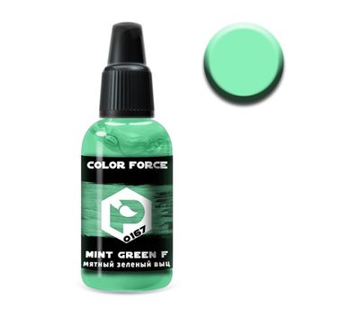 P-0167 Краска Pacific 88 Мятный зеленый выцветший (Mint green faded) укрывистый, 18 мл