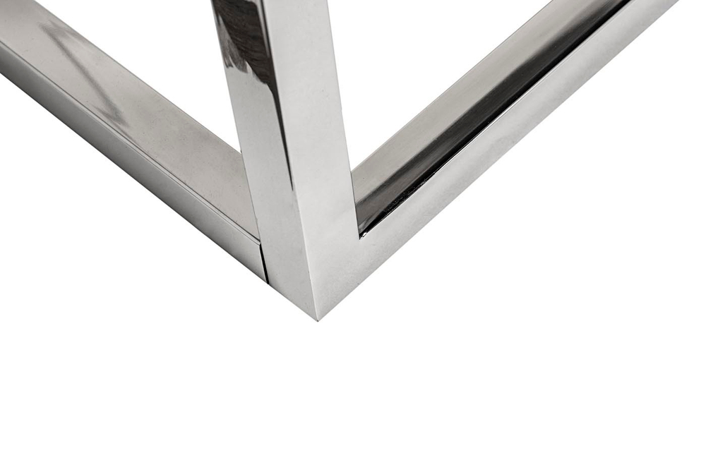 Консоль с ящиками в прихожую 77x35x120см Garda Decor зеркальный фасад