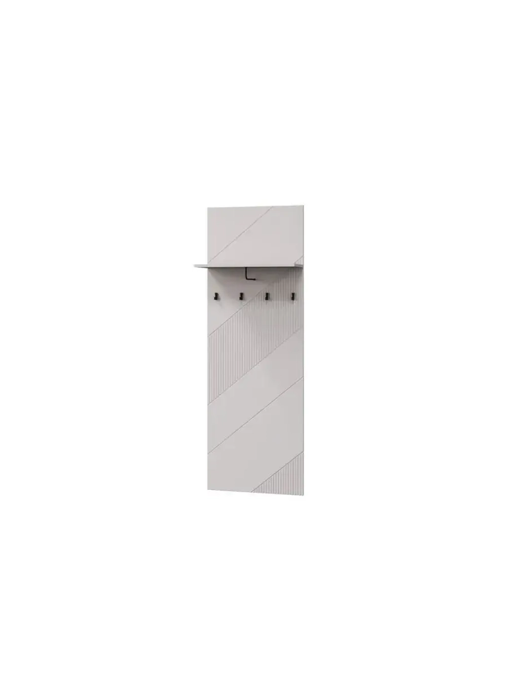 Прихожая с зеркалом Кашемир с консолью, 255х38х221