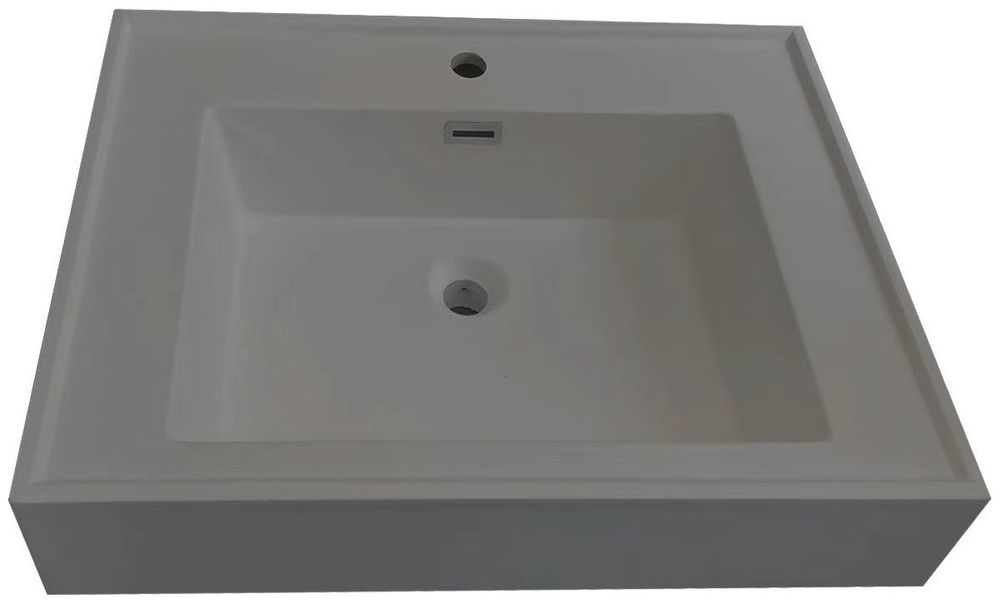 XLP2-60G Раковина каменная 60*50*12 см. серый