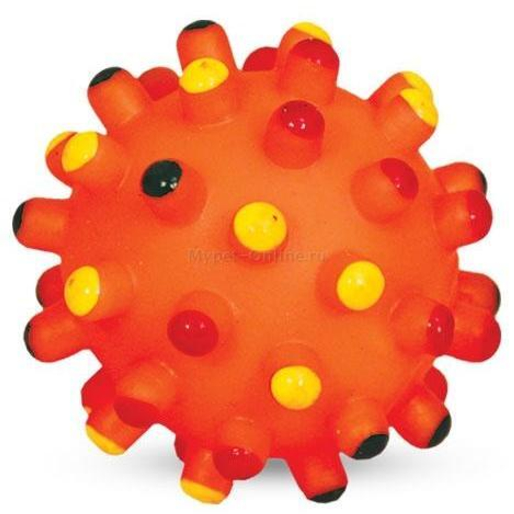 Игрушка для собак "Мяч-мина", d75мм, Triol