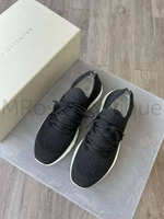 Черные текстильные кроссовки Brunello Cucinelli
