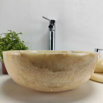 Раковина из оникса Bowl Yellow TinLip BO-61101 40*40*15