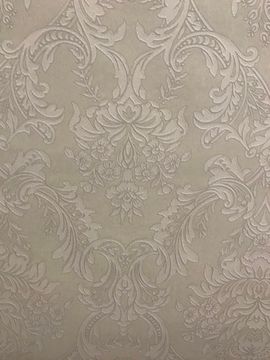 Обои GRAHAM&BROWN винил компак. на флизе 1,06х10 Province КРЕМОВЫЙ ДАМАСК