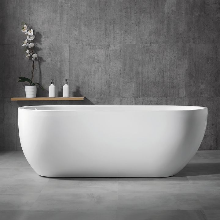 Акриловая ванна ABBER AB9341-1.5 белая