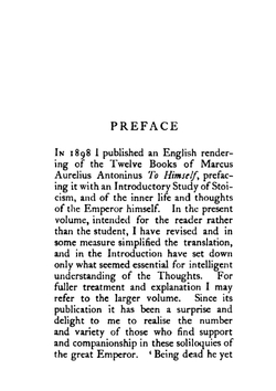 Marcus Aurelius Antoninus to Himself | Gerald H.Rendall