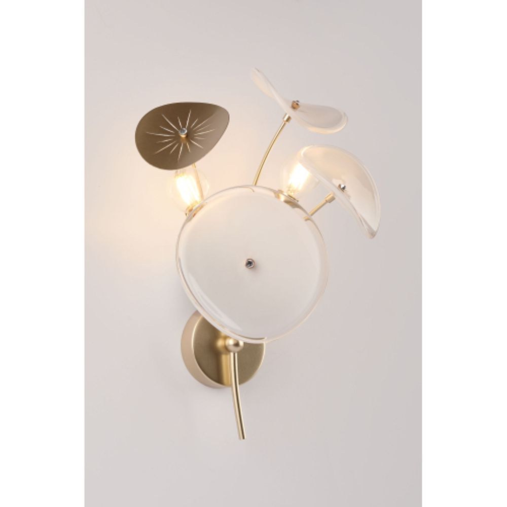 Бра светильник Rivoli Albertina 4124-402 настенный 2 х Е14 40 Вт дизайн