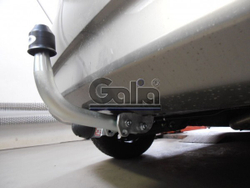Фаркоп оцинкованный Galia K029C для Hyundai i30 хетчбек FD 2007-2010, Kia Ceed хетчбек 2006-2012(паспорт и сертификат в комплекте)(без электрики)