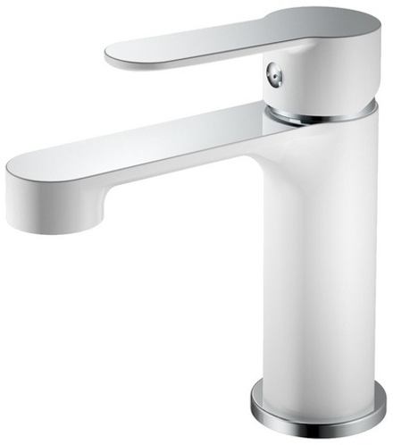 Смеситель для раковины Haiba HB 10557-8 белый/хром