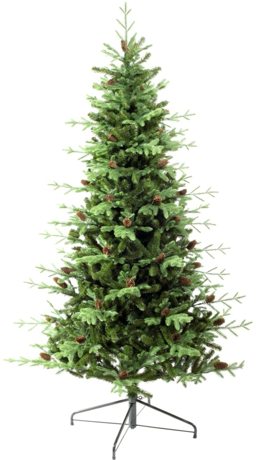 Ель искусственная Царь елка Европейская с шишками 180 см ЕВШ-180