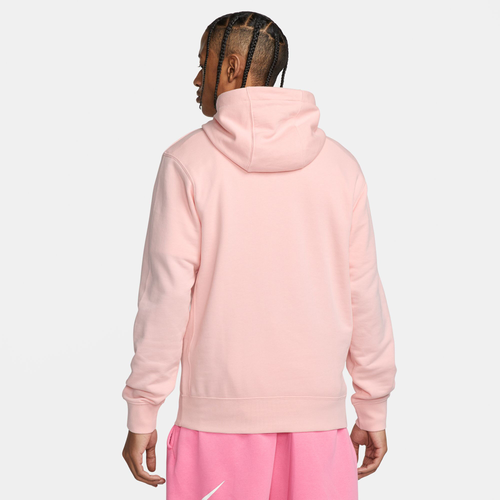 Мужская кофта теннисная Nike Sportswear Club Hoody Men - Pink