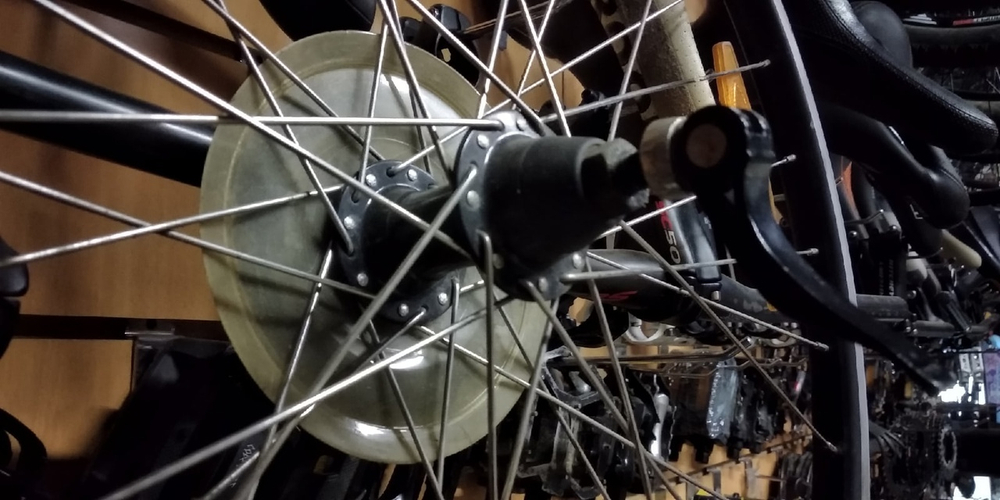 Заднее колесо 26" под V brake под трещетку